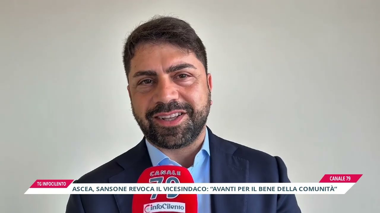 Ascea, revoca al vicesindaco, a InfoCilento parla Sansone: "avanti per il bene della comunità"