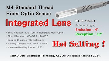 RiKO Fiber Optic Sensor | High Precision & Stability | PTS2-420-B4 Series Full Analysis