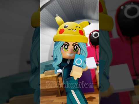 Red Or Blue Roblox Squid Game Challenge Roblox Squidgame Challenge Tiktok Shorts