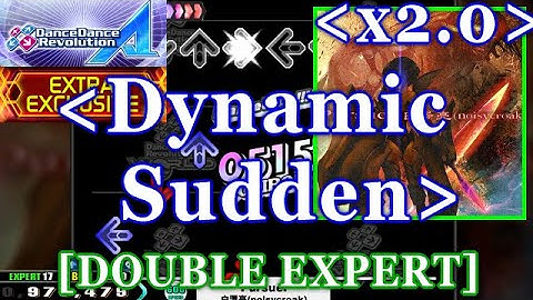 [Dynamic Sudden/x2.0] 【DDR A(2018)】 Pursuer / 白澤亮(noisycroak) [DOUBLE EXPERT] 譜面確認+Clap