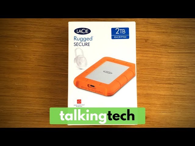LaCie Rugged Secure 2TB USB-C | Unboxing & First Impressions - YouTube