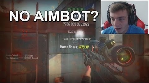 HE HIT WITH MY GAMERTAG!! - BO2 Trickshot