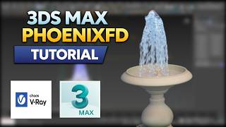 Fountain Simulation | 3ds Max + Phoenix FD