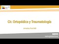 Cirugía Orotopedica y Traumatologia