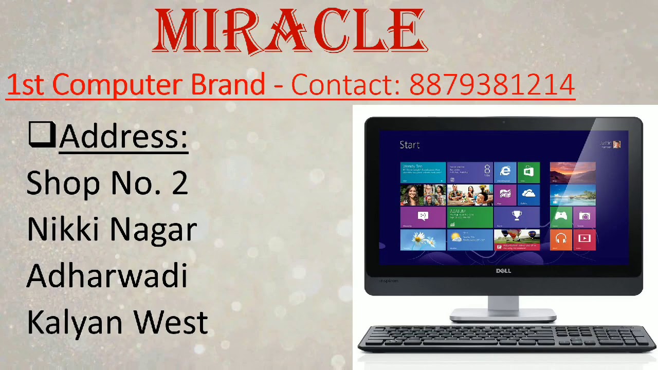 Miracle Computer Shop In Kalyan Computer Repair In Kalyan Laptop