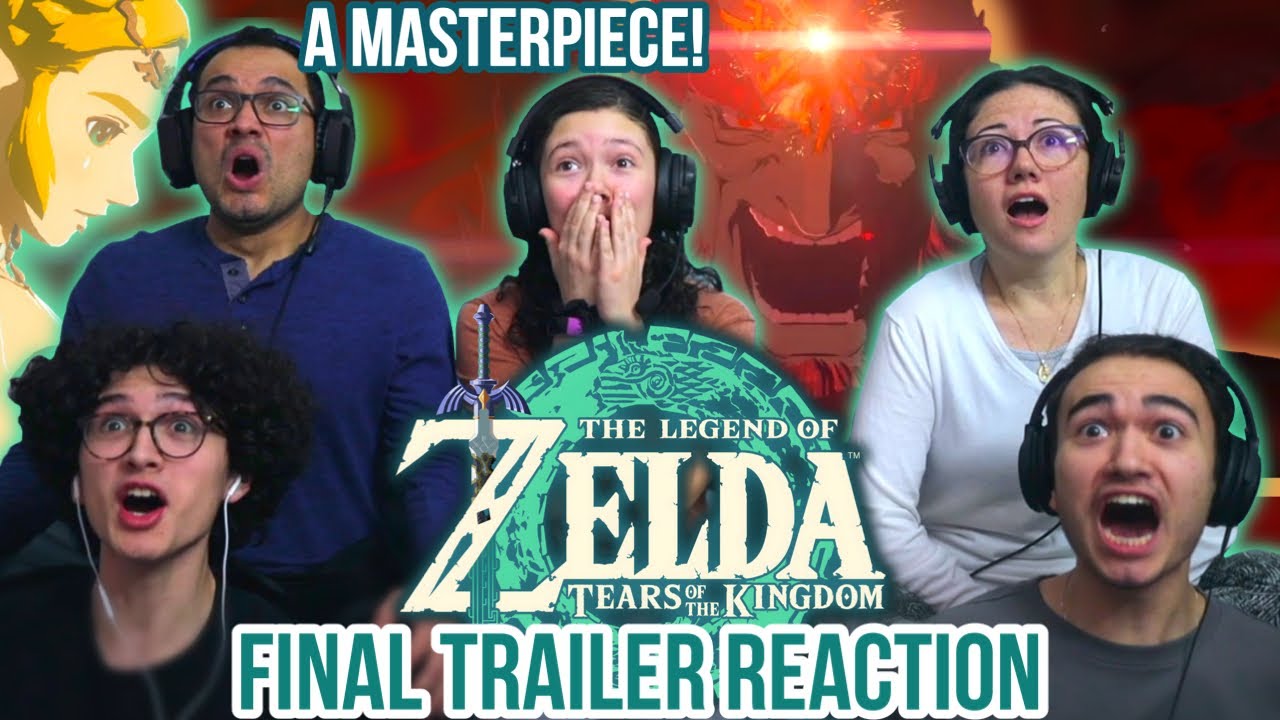 Zelda Tears Of The Kingdom FINAL TRAILER REACTION!! | Trailer 3 | MaJeliv Reactions | a masterpiece!