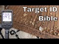 Nokta Makro Legend Target ID (VDI) Bible