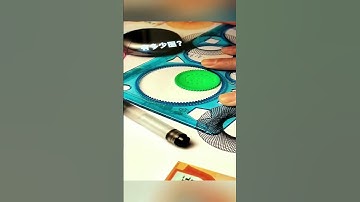 Spirograph satisfying designs Art viral video follow account #spirograph #satisfyling #art #short