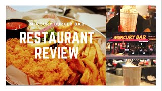 Review on Mercury Burger 🍔 Bar | Restaurant Review | DC313