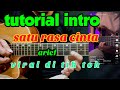 tutorial intro satu rasa cinta  (Arief) yang viral di tik tok.