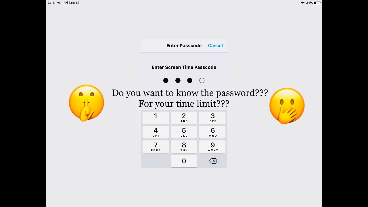 how to get your screen time password easily