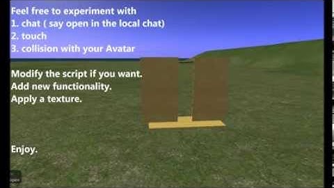 My autoclosing 3 in 1 sliding door for virtual world- get the free LSL script.