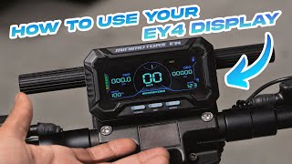 How to Use the EY4 Display for Dualtron Electric Scooters - VoroMotors tutorial