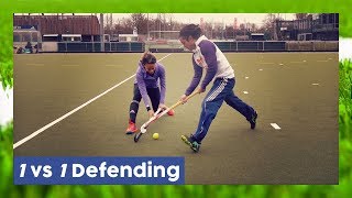 1 vs 1 Defending Tutorial - Field Hockey Technique | HockeyheroesTV