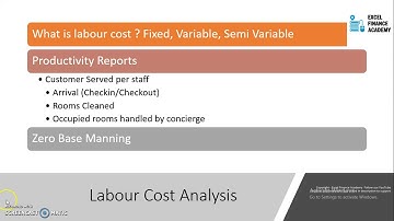 Hotel Management -Analyse Labour Cost