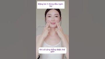 Bài tập cải thiện rãnh cười giúp mặt tươi trẻ #lamdep