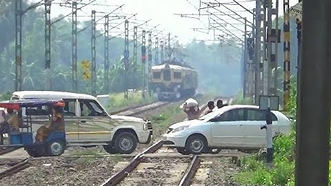 Heavy traffic Jam Furious Speedy Emu Local Skipping Through Out Railgate