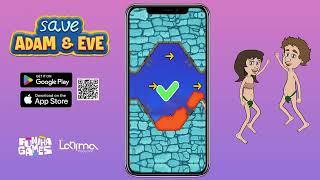 Save Adam and Eve Choice Puzzle Gameplay 2 (Only Puzzles) screenshot 3