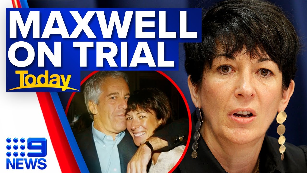 Jury Picked For Ghislaine Maxwell S Sex Trafficking Trial 9 News Australia Youtube
