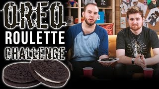 OREO ROULETTE CHALLENGE!! - Max and Barney Play Food Roulette