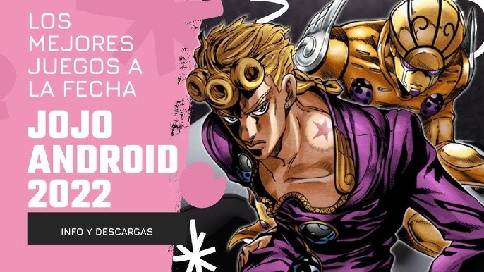 JOJO BIZARRE ADVENTURE JUS PARA ANDROID E PC, COM CHARS, TRANSFORMAÇÕES E  BIZARRICES (DOWNLOAD) 