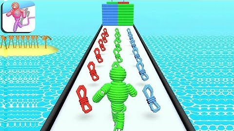 ROPE MAN RUN ALL LEVELS #40 GAMEPLAY WALKTHROUGH PART 4