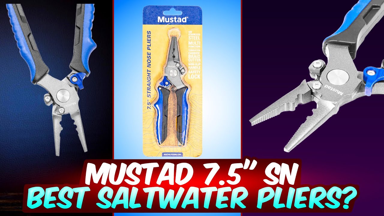 Mustad 7.5” Saltwater Pliers Review — The Best Fishing Pliers for Inshore & Offshore?