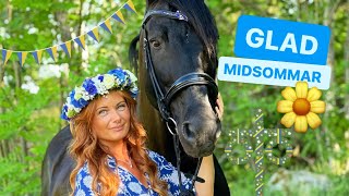 VLOGG! - Firar midsommar med familjen i Dalarna!