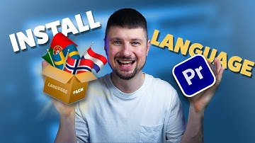 How To Install Language Packs For Beginners In Premiere Pro 2023