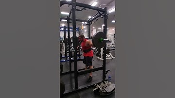 last set of 315 pause squats