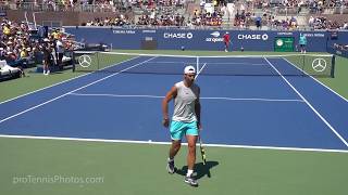 Rafael Nadal, 2019 US Open practice, 4K