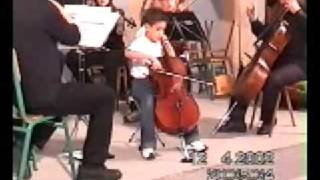 Yannis 7 Years Old Playing Schumann (The Merry Peasant)