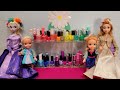 Mothers day 2024  elsa  anna toddlers  surprise hair styles  barbie dolls stylists