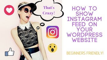 How To Show Instagram Feed On Your Wordpress Website (Best Wordpress Plugins)