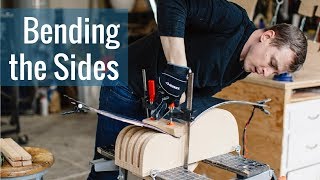 Bending the Sides (Ep 3 - Acoustic Guitar Build)