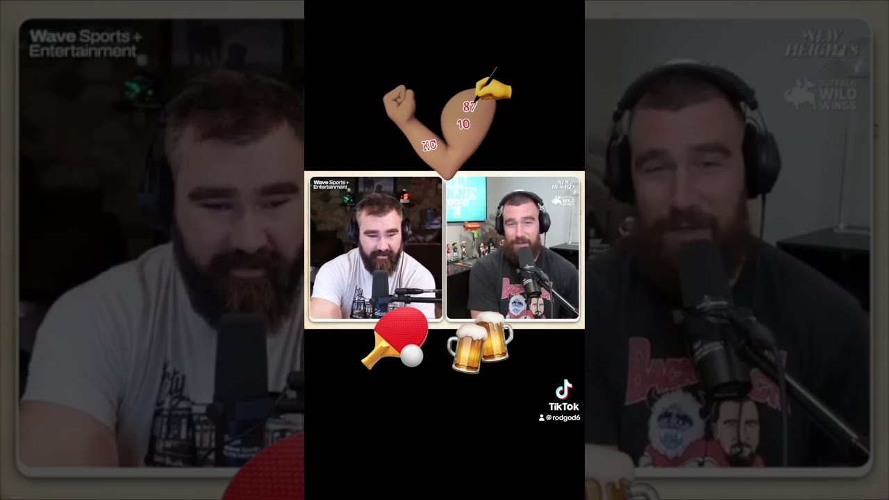 TRAVIS TELL JASON THE STORY ABOUT PLAYING BEER PONG POST MALONE! 🤯 🏓 🍻