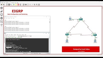 16 EIGRP Basic Configuration(B) by Arash Deljoo