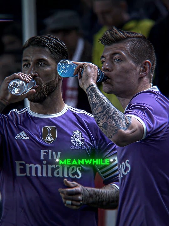 Ramos and Kroos were enjoying 😂