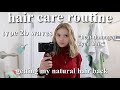 MY TYPE 2B WAVY HAIR ROUTINE (getting my natural hair back)