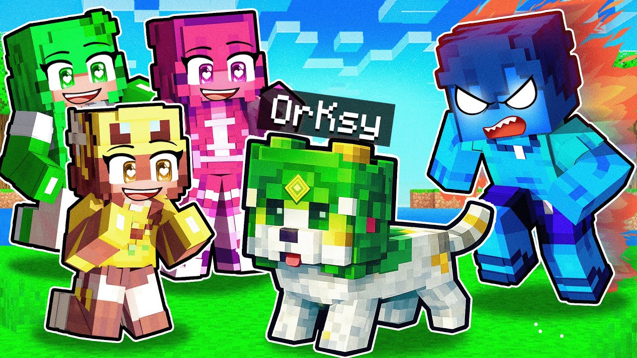 Als BABY Hund MÄDCHEN RIZZEN in Minecraft!