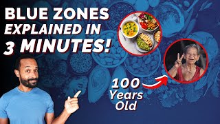 All You Need to Know about Blue Zones in 3 MINUTES | History, Diet, & Habits