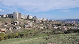 3.04.2023 Tbilisi. поселок Метрострой. улицы и переулки Метростроя. Metromsheni