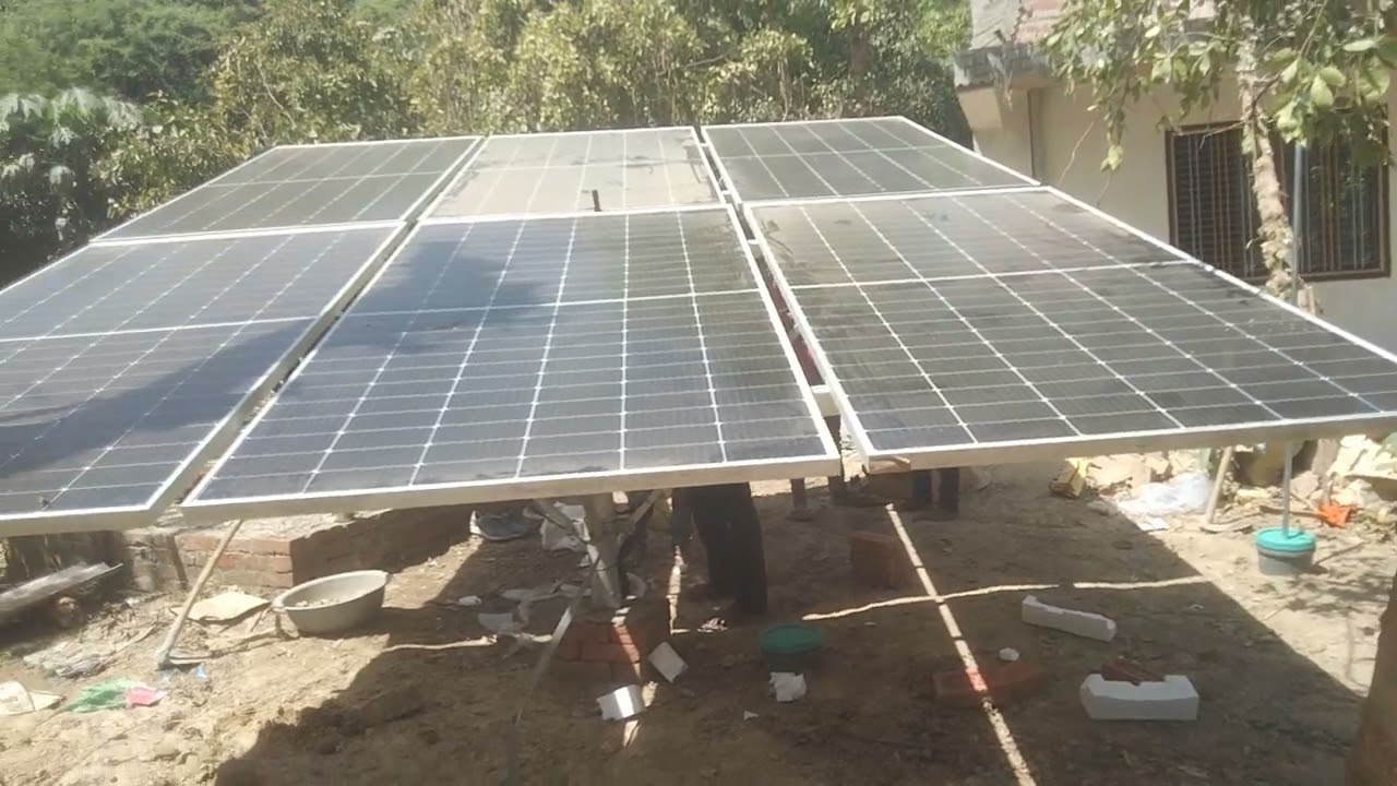 Primer solar  pump 3 HP complete ✅ installation by @#shubham solar ..For solar 7394934124