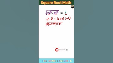Square Root Math | A Nice Math Olympiad Problem #shorts #maths #squareroot