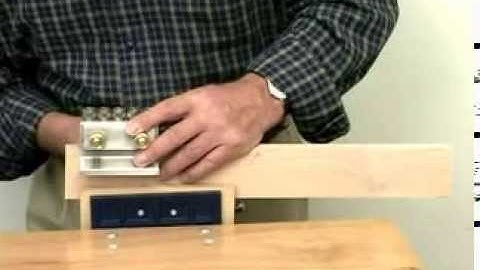 Dowelmax Instruction Video 12 of 14 - Long Sections Method One