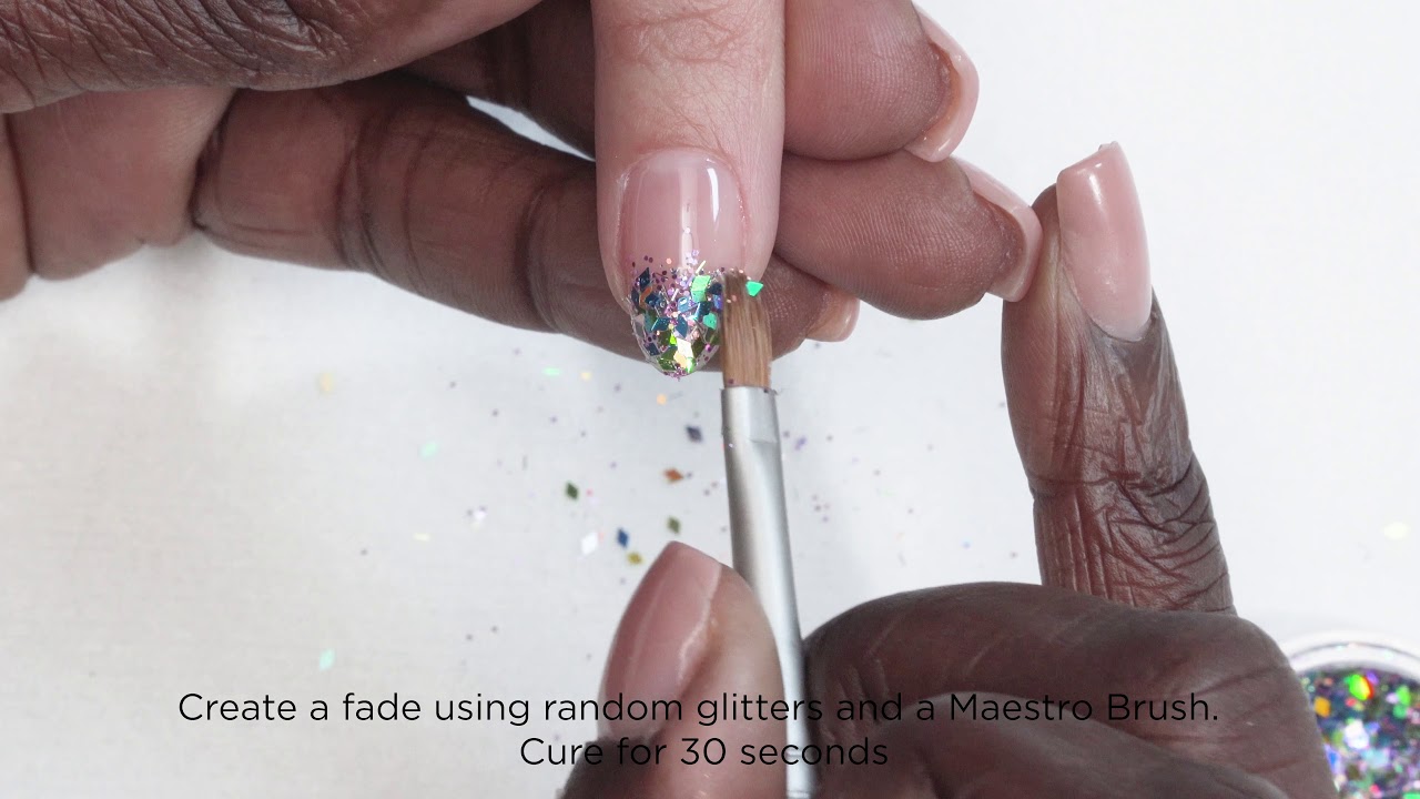 Glitter French Tip By Gelish