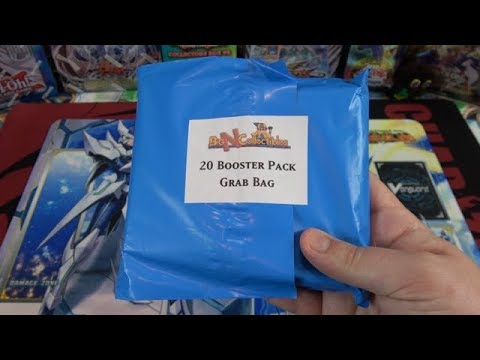 BigNcollectibles 20 Booster Pack Grab Bag Opening |Cardfight Vanguard, Yu-Gi-Oh!, Pokemon, & More!