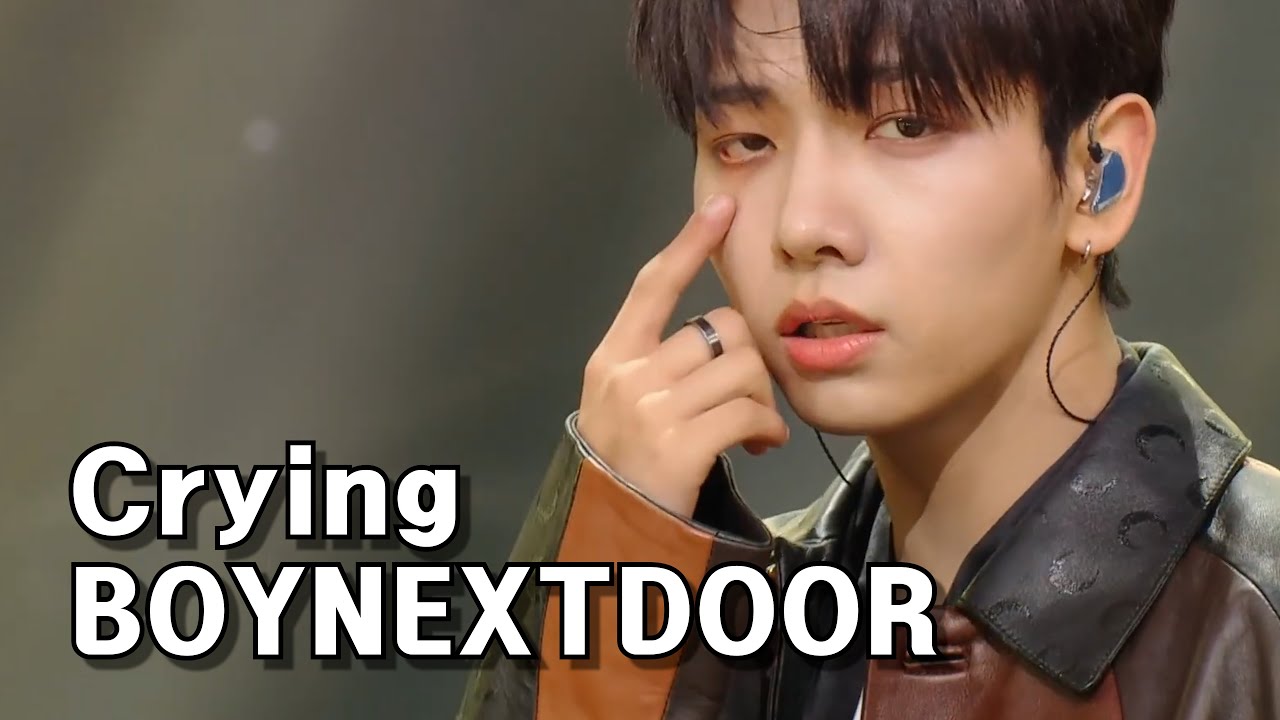 💜 [clean MR Removed] Crying - BOYNEXTDOOR [뮤직뱅크 Music Bank] KBS 230908 ...