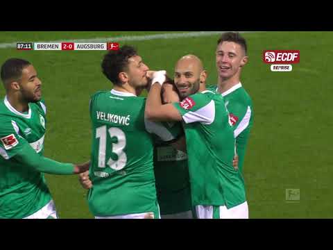 Resumen: Werder Bremen 2 Augsburgo 0 - Jornada16 Bundesliga