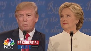 Hillary Clinton, Donald Trump Argue Over Late-Term Abortion | NBC News